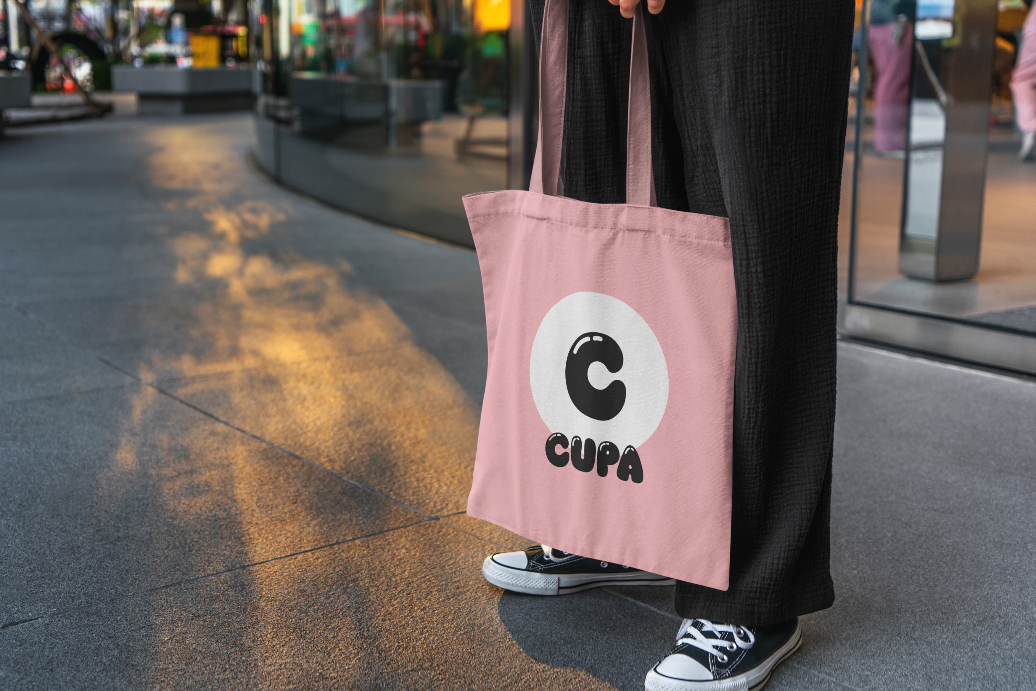 CUPA tote bag mockup